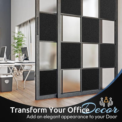rabbitgoo Blackout Window Film, Sun Heat Blocking Privacy Cover for Glass, Removable Opaque Room Darkening Dark Black Out Window Covers Tint Shades for Home Day Sleep Light Blocker 23.6 x 78.7 Inches