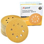 5-Inch 8-Hole Hook and Loop Sanding Discs 60-Grit Random Orbit Sandpaper, 50-Pack