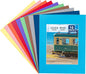 HOTUO 10 Pack 11x14 Mixed Colors Picture Mats, 4 Ply Thickness Frame Mattes for 8x10 Photo, Photo Mat with Core Bevel Cut, for Frames/Artwork/Print/Pictur(with V-Groove)