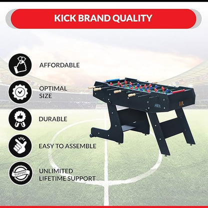 KICK Majesty 55" Folding Foosball Table