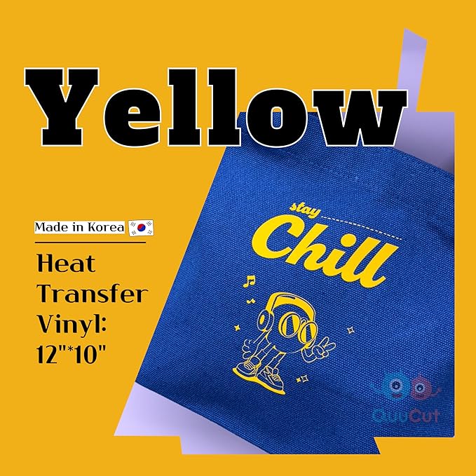 QuuCut Heat Transfer Vinyl Bundle: 15 Pack 12" x 10" Sheets, Rainbow HTV, 13 Assorted Full Matte Color Iron on Vinyl for T-Shirts, Cricut & Silhouette - Easy to Cut & Weed