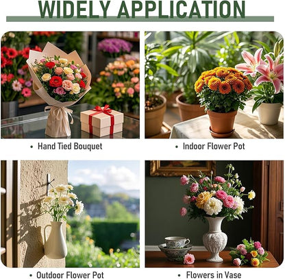 RIDEHILL 3 Pack Floral Foam Blocks, 5.5" x 3.1" x 1.7" Flower Foam for Flower Arrangements Supplies, Wet and Dry Flower Foam Blocks Suitable for Fresh and Artificial Flowers in Decorations