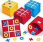JoyCat Tic Tac Toe Mini Board Game Toy for Kids and Family,Birthday Party Favors,Goody Bag,Fun Indoor Game Night Activity,Gifts for Students,Easy to Store(Bulk Pack of 12)