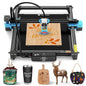 TTS-55 PRO 5500mW Laser Engraver Machine Laser Cutter Laser Cutting Engraving Tool for Wood Metal Aluminum Glass Leather