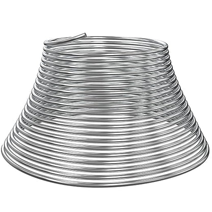 Pelopy Aluminum Wire 1/4 Inch Diameter Metal Wire 40 ft Armature Bendable Armature for Sculpting Dolls Floral Jewelry Making Weaving DIY Crafts, Silver