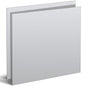 Hicarer 2 Pcs Mild Steel Sheet Cold Rolled 18 Gauge Metal Plate Weldable Metal Sheets for Professional Industrial DIY Use, Clean Surface Easy to Weld (6'' X 6'')