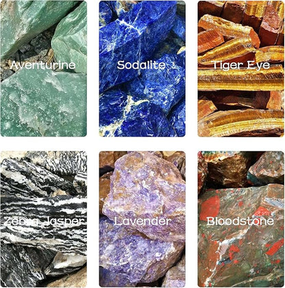 6MM Natural Larimar Blue Gemstone Beads Stone Round Loose Beads for Jewelry Making DIY Bracelet 120pcs 2 Strands 32"