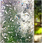 LEMON CLOUD Window Film, Decorative Window Privacy Film, 3D Stained Glass Window Sticker,Anti-UV Sun Blocker Heat Control for Home(Rainbow Tulip Design,17.5 x 157.4 inches)