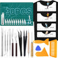 30 PCS Precision Craft Weeding Tools for Weeding Vinyl, DIY Art Work Cutting, Hobby, Scrapbook,Sewing.