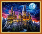 Magxvouy Cross Stitch Kits Stamped Full Range of Embroidery Kits,Cross Stitch Patterns Needlework Kits for Beginners 11CT Printed Kits&Moon Castle 16x20 inch