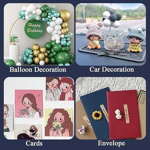 Adhesive Stick dots Two-Sided Sided Mounting Putty Stick Tack for Wall Hanging Crafts Balloons Festival Party Decorations,Clean Removable(0.59"*0.59"-150)