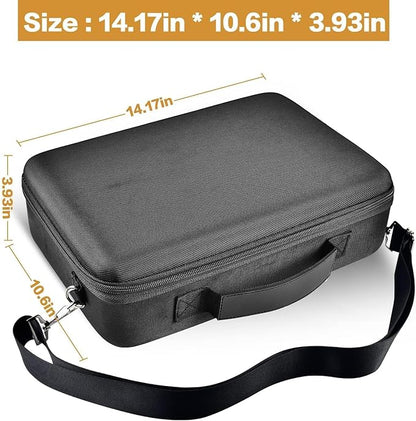 ALLPRIMO Trading Card Case Storage Box for 2700+ Cards. Deck Boxes Travel Organizer Holder Compatible with TCG/for Topps Baseball Sports/for C.A.H/for UNO/for MTG/for Yu-Gi-Oh Games -Black