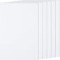6 PCS Cross Stitch Aida Fabric 14 Count, 18 by 12 Inch, Classic Reserve Cross Stitch Aida Cloth for Home DIY Embroidery Decoration, White