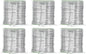 Mandala Crafts 20 Gauge Anodized Aluminum Craft Wire for Jewelry Making - 450 FT Colored Flexible Silver Combo Wire - Bendable for Bonsai Armature Crafting Sculpting