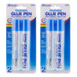 BAZIC Products Washable Glue Pen 1.7 Oz. (50 mL), Liquid Clear Glues Bond Adhesive for Art Crafts Project at School Home Office (2/Pack), 2-Pack