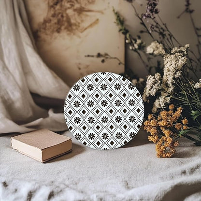 CHGCRAFT Plaid Pattern Polymer Clay Texture Sheets Rhombus Style Silicone Texture Stamp Clay Texture Mat Modeling Pattern Pad Sheets for Jewelry and Earrings Tools, 5.5x5.5 inch