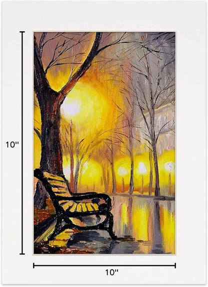 5x7 Mat for 8.5x11 Frame - Precut Mat Board Acid-Free White 5x7 Photo Matte Made to Fit a 8.5x11 Picture Frame, Premium Matboard for Family Photos, Show Kits, Art, Picture Framing, Pack of 1 Mat