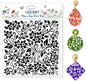 CHGCRAFT Vine Flower Polymer Clay Texture Sheets Single Seamless Plants Floral Pattern Silicone Texture Stamp Clay Texture Mat Modeling Pattern Pad Sheets for Jewelry and Earrings Tools, 5.5x5.5 inch