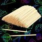 180 pcs Heavy Duty Scratch Art Tools,5.5 in Craft Sticks,Wooden Stylus for Scratch Art,Wooden Sticks for Crafts Bamboo Stylus, DIY Creative Draw Sticks for Teens and Teacher