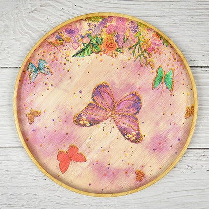Decoupage Napkins Assorted Floral 27 Pack 9 Styles for DIY Crafting Birthday Party ， Decorative Decoupage Napkins Cocktail Paper ，Each Unfolded 13 Inch (Colorful Floral)