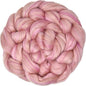 Merino Silk Luxe Tonal Designer Blend. Superfine Merino, Mulberry Silk, Tussah Silk. Top Roving for Spinning or Felting. Tender Heart 4oz