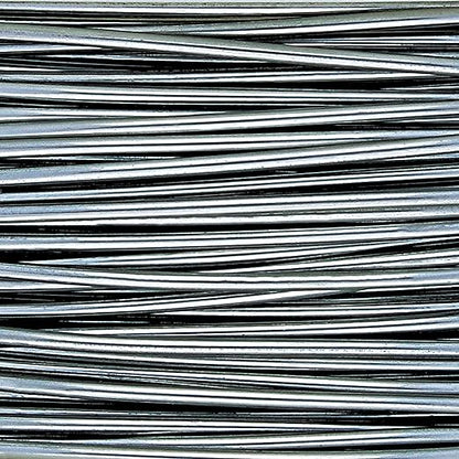 The Beadsmith Wire Elements Craft Wire – Tarnish Resistant, Soft Temper, Round, Stainless-Steel Color – 1mm, 18 Gauge, 7 Yard Spool – Jewelry Making, Wire Wrapping, Floral, & Other DIY Crafts