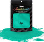 U.S. Art Supply Jewelescent Mica Pearl Pigment Powder, Aqua 3.5 oz (100g) Pouch - Cosmetic Grade, Epoxy Resin Color Pigment, Mica Powder for Resin, Soap, Slime, Candle Dye, Art, Crafts