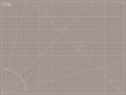 Elan Cutting Mat A0 Black & Taupe, Extra Large Self Healing Cutting Mat 36 x 48 Inch, 5-Ply Craft Board Black, Hobby Board for Crafts 36x48 Inch
