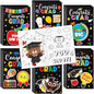 JAPBOR Kindergarten Graduation Coloring Book - 24PCS Mini Preschool Graduate Color Books Bulk for Party Favor, Congrats Grad Small Colour Page for Graduate Gifts Class School Drawing Painting Game