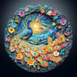 Wooden Puzzles for Adults,Peacock Puzzle, Unique Shaped Wooden Jigsaw Puzzles for Adults, Family Puzzle(11.4 * 11.4 in 200pcs)