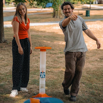 Chute 21 Toss Game – Outdoor and Indoor Bean Bag Toss Game for Backyard, Tailgating, College Parties, Family Fun Backyard Game for Adults and Teens – Portable Game Set, Easy Setup, Travel Bag Included