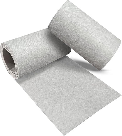 Velvet Repair Patch, Self-Adhesive Flannel Fabric Patch, Multi Colors, Microfiber Patch，Can be Used to Patch Sofas, Car Seats, Handbags, Jacket Holes and Tears (Grayish White)