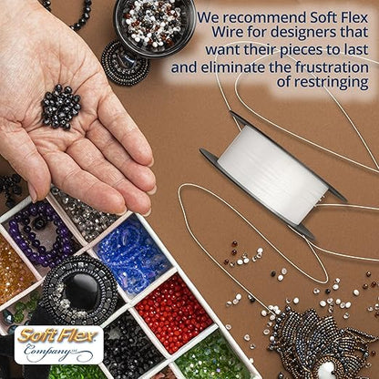 Soft Flex 21 Strand Beading Wire - Fine 0.14 Diameter - 30 Feet Design Wire