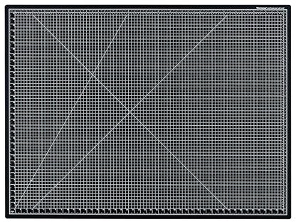 Dahle Vantage 10674 Premium Self-Healing Cutting Mat, 36"x48", 1/2" Grid, 5 Layers for Max Healing, Perfect for Crafts & Sewing, Black