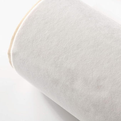 2PCS Self Adhesive Sheets, DIY Adhesive Sheets for Art & Crafts, Peel and Stick Felt for Drawer/Jewelry Box Liner, Solid Color Wallpaper (14.6" x 39.4", White)