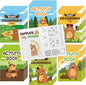JAPBOR Groundhog Activity Coloring Book - 24PCS Mini Happy Groundhog Day Activities Color Books Bulk for Party Favor, Animals Themed Small Colouring Pages for Birthday Gift Class Painting Game