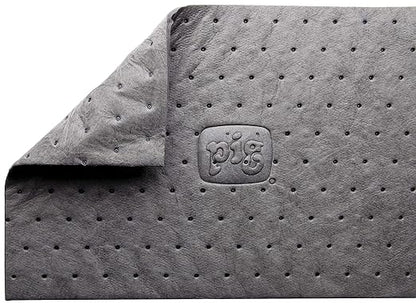 PIG Absorbent Mat Roll | 30" W x 150' L | Lightweight Mat Roll | Absorbs up to 20.1 Gallons per Roll | MAT137