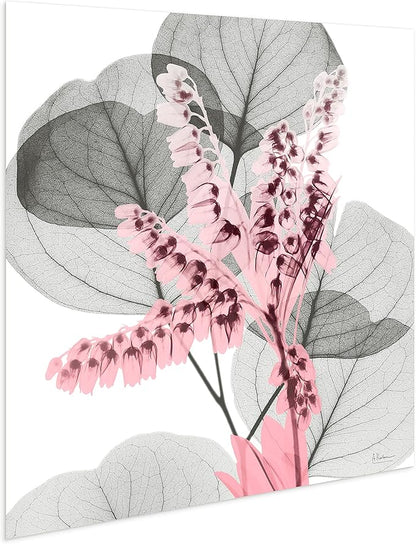 Empire Art Direct Frameless Free Floating Tempered Glass Panel Graphic Wall Art Ready to Hang, 24" x 24", Eucalyptus Bush 1