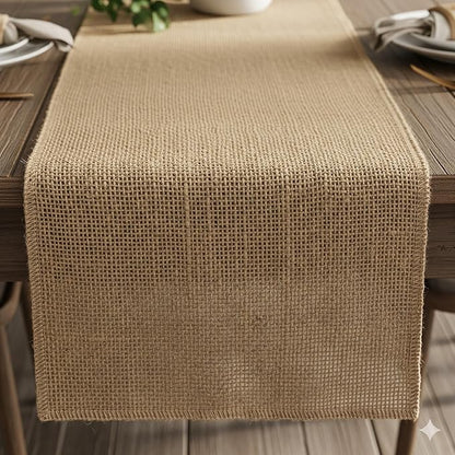 3 Pack Burlap Garland and Wreath Ribbon Wide 5" x 15 Yards Natural Jute 5 Inch 15-feet 3 Rolls, (Natural, 5Inch X 15yards) not Wired
