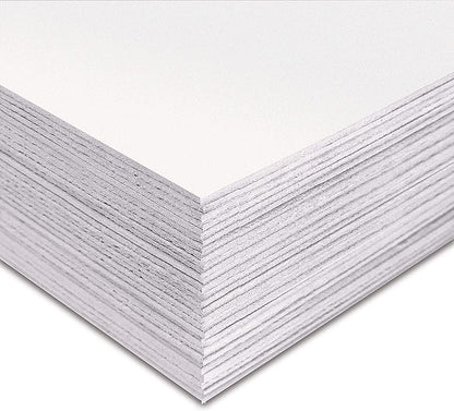 Better Office Products White EVA Foam Sheets, 30 Pack, 2mm Thick, 9 x 12 Inch, White Color, for Arts and Crafts, 30 Sheets Bulk Pack