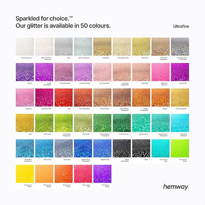 Hemway Polyurethane & Epoxy Resin Glitter for Arts, Crafts, Tumblers, Flooring, Woodwork, Decorating and Resin Projects 100g - Lime Green Holographic