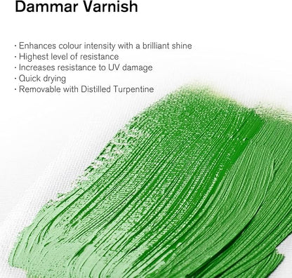 Winsor & Newton Professional Dammar Varnish, 250ml (8.4-oz) Bottle
