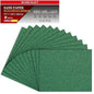 60 Grit Aluminum Oxide Sandpaper, 9x11 Inch Sheets, 12 Pack, Compatible with Sanding Block, for Wood, Metal, Fiberglass