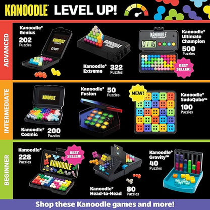 Educational Insights Kanoodle Extreme Puzzle Game, Brain Teaser Puzzle Challenge Game, Easter Basket Stuffers for Kids, Gift for Ages 8+