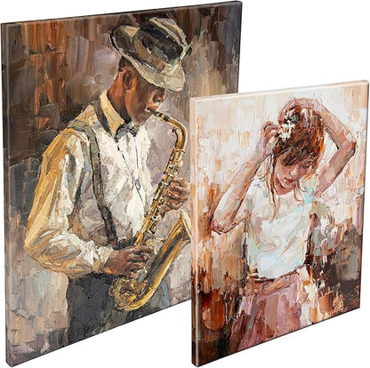 Centurion Deluxe Professional Oil Primed Linen Stretched Canvas, 11oz Linen, 16x20 - Box of 6, 0.67" Deep Canvases, Kiln-Dried Stretchers, Back Stapled, Premium Medium Weight Canvas for Oil Paintings