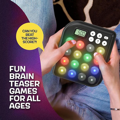 Croove Brain Teasers & Memory Game, 6 Fun Games for Kids, Cool Stocking Stuffers Toys, Unique for Teens, Best Activities for Boy, Gift Ideas for Boys & Girls Ages 6-8 9 10 11+ Year Old