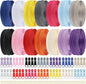 DOITEM 42 Yards 14 Pieces Coil Zippers Assorted Nylon Zipper with 56 Sliders, 14 Color for DIY Tailor Sewing Crafts