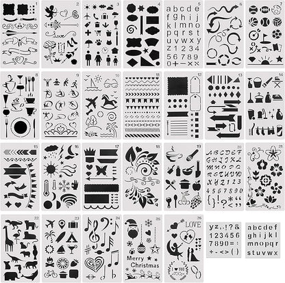 BEZALEL 112Pcs Wood Burning Tips - Pyrography Wood Burning Kit Includes Wood Burning Tips Only Wood Burning Letters Wood Burning Stencils and Patterns for Embossing Carving DIY Adults Crafts Beginners