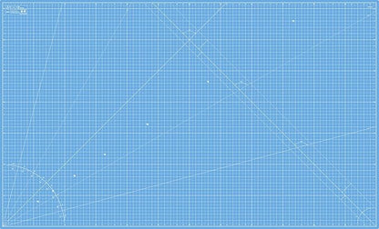 Elan Cutting Mat 36x60 Blue, Extra Large Self Healing Cutting Mat 36 x 60 Inch, 5-Ply Craft Board Blue, Hobby Board for Sewing and Quilting