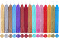Yoption 15Pcs Sealing Wax Sticks with Wicks for Wax Seal Stamp, Wedding Invitations, Gift Packaging, Christmas (15 Colors)
